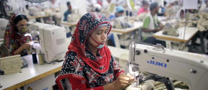 1月份孟加拉国服装出口28.62亿美元　欧盟为主占比达62.47%