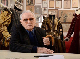 意大利影视服装大神皮埃罗·托西去世　曾获奥斯卡终身成就奖